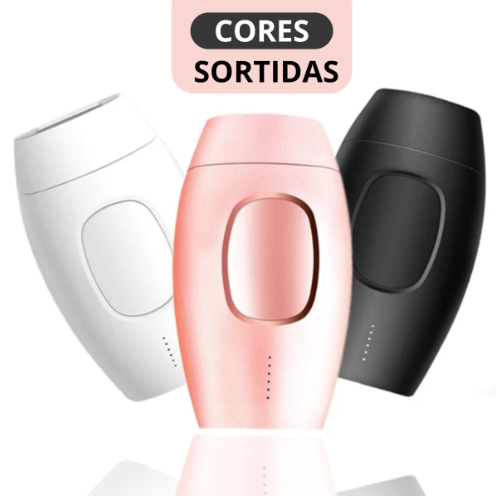 Depilador IPL Luz Pulsada 500.000 Flashes – Remoção de Pelos Indolor e Duradoura