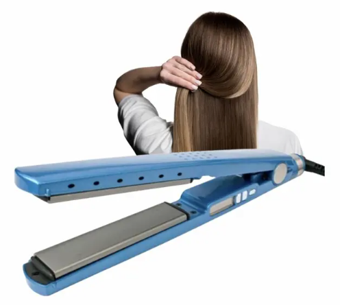 Mini Chapinha de Cabelo NLB-001 Azul – Liso Perfeito Onde Quer Que Você Vá