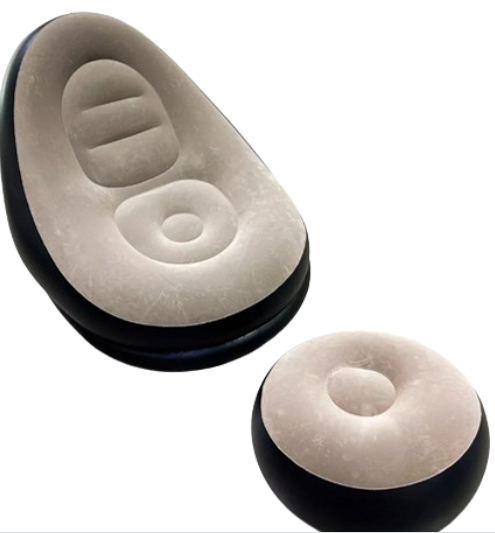 Poltrona Inflável BM-F1110 Azul – Conforto Portátil e Estiloso para Qualquer Ambiente