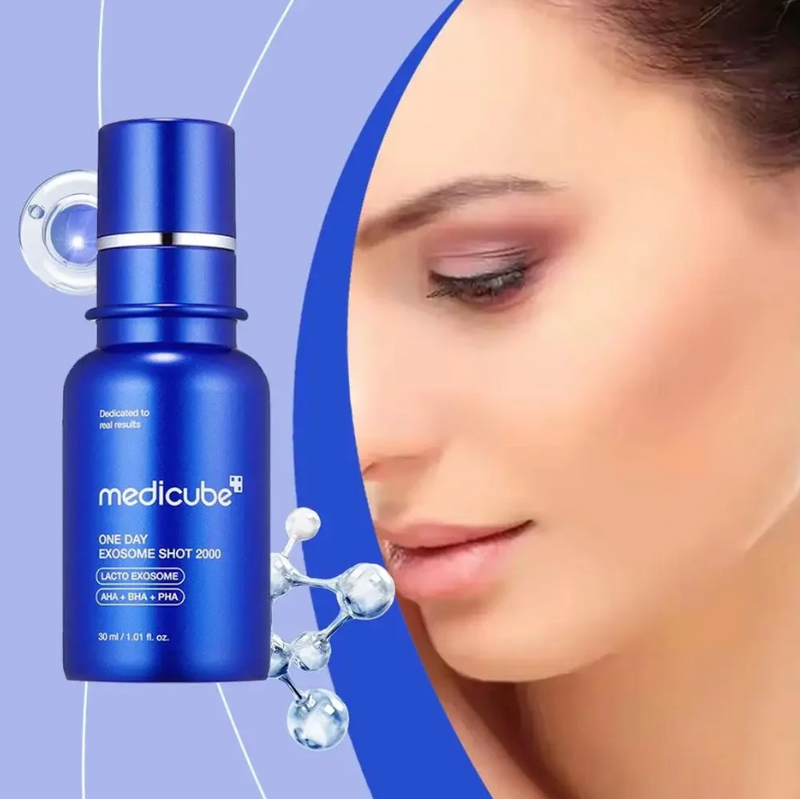 Sérum facial com microagulhamento Zero Exosome Shot 2000ppm e 7500ppm