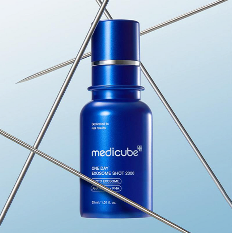 Sérum facial com microagulhamento Zero Exosome Shot 2000ppm e 7500ppm