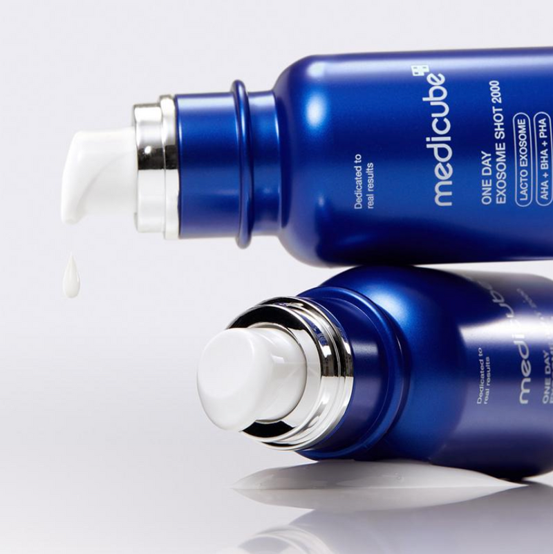 Sérum facial com microagulhamento Zero Exosome Shot 2000ppm e 7500ppm
