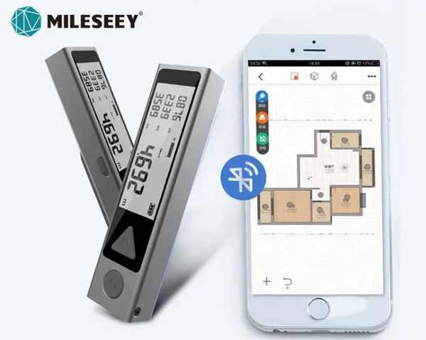 Trena Laser Mileseey M120 Pro – Precisão Profissional com Conectividade Bluetooth e Design Metálico Premium