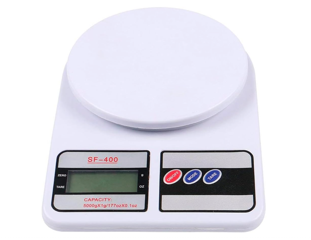 Balança Digital de Cozinha SF-400 Branco – Precisão e Praticidade no Seu Dia a Dia