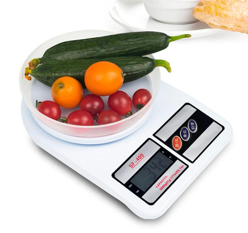 Balança Digital de Cozinha SF-400 Branco – Precisão e Praticidade no Seu Dia a Dia