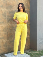 Conjunto Cloe Feminino - Amarelo