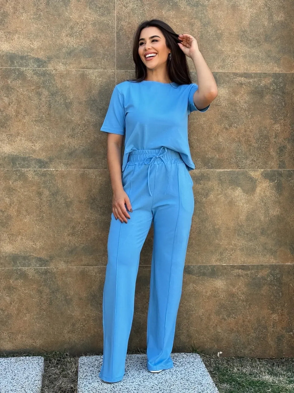 Conjunto Cloe Feminino - Azul