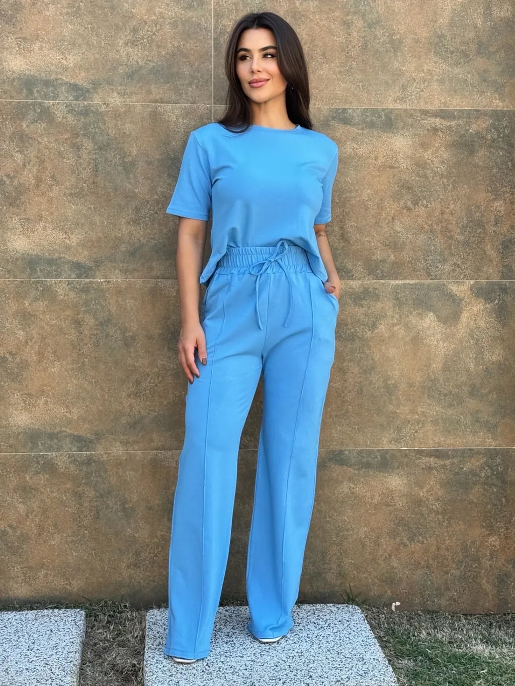 Conjunto Cloe Feminino - Azul