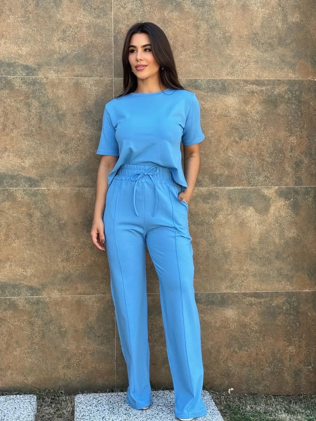 Conjunto Cloe Feminino - Azul