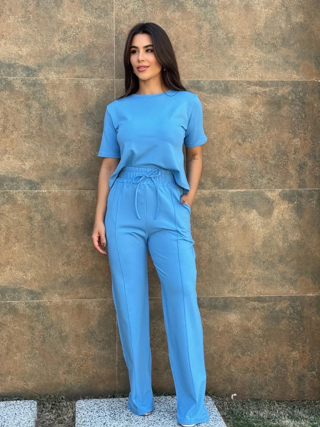 Conjunto Cloe Feminino - Azul