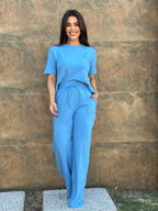 Conjunto Cloe Feminino - Azul