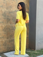 Conjunto Cloe Feminino - Amarelo