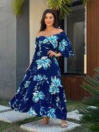 Vestido Jade Feminino - Azul