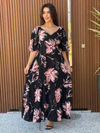 Vestido Jade Feminino - Preto