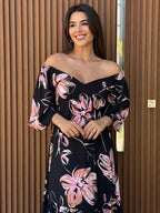 Vestido Jade Feminino - Preto