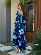 Vestido Jade Feminino - Azul