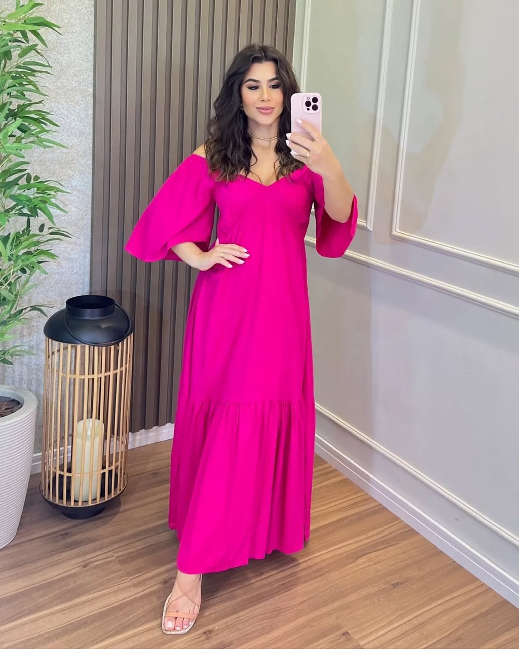 Vestido Jade Feminino - Pink