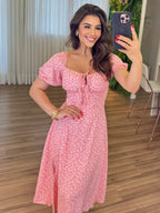 Vestido Olivia Feminino - Rosa