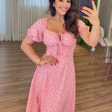 Vestido Olivia Feminino - Rosa