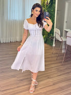 Vestido Olivia Feminino - Branco