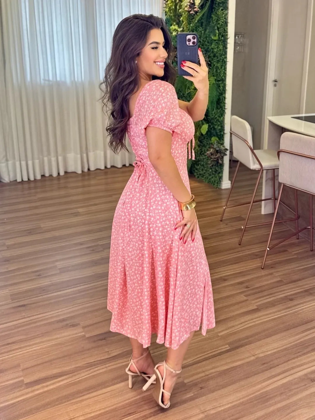 Vestido Olivia Feminino - Rosa