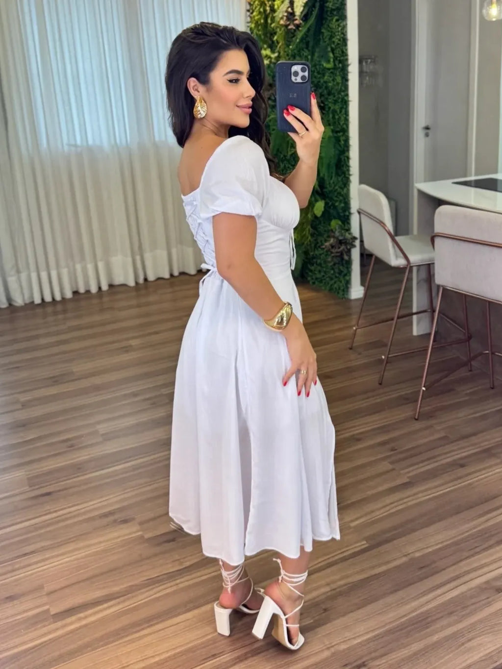 Vestido Olivia Feminino - Branco