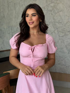 Vestido Olivia Feminino - Rosa