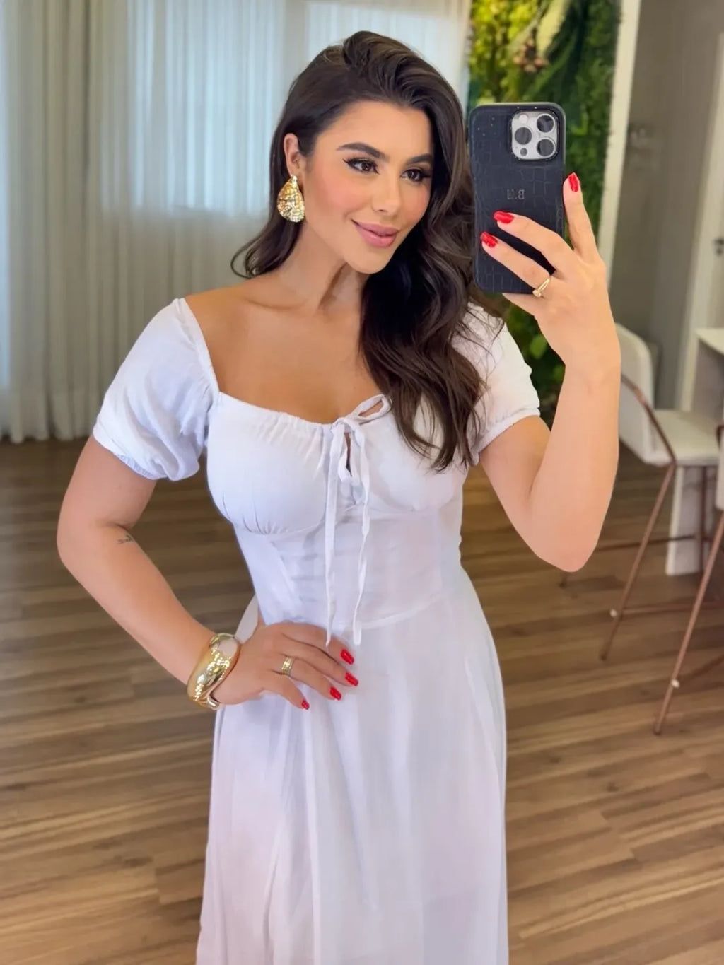 Vestido Olivia Feminino - Branco