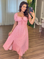 Vestido Olivia Feminino - Rosa