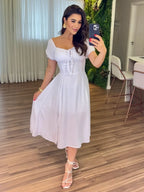 Vestido Olivia Feminino - Branco
