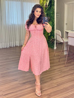 Vestido Olivia Feminino - Rosa