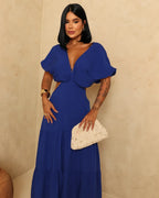 Vestido Íris Feminino - Azul