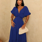 Vestido Íris Feminino - Azul