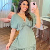 Vestido Íris Feminino - Pistache