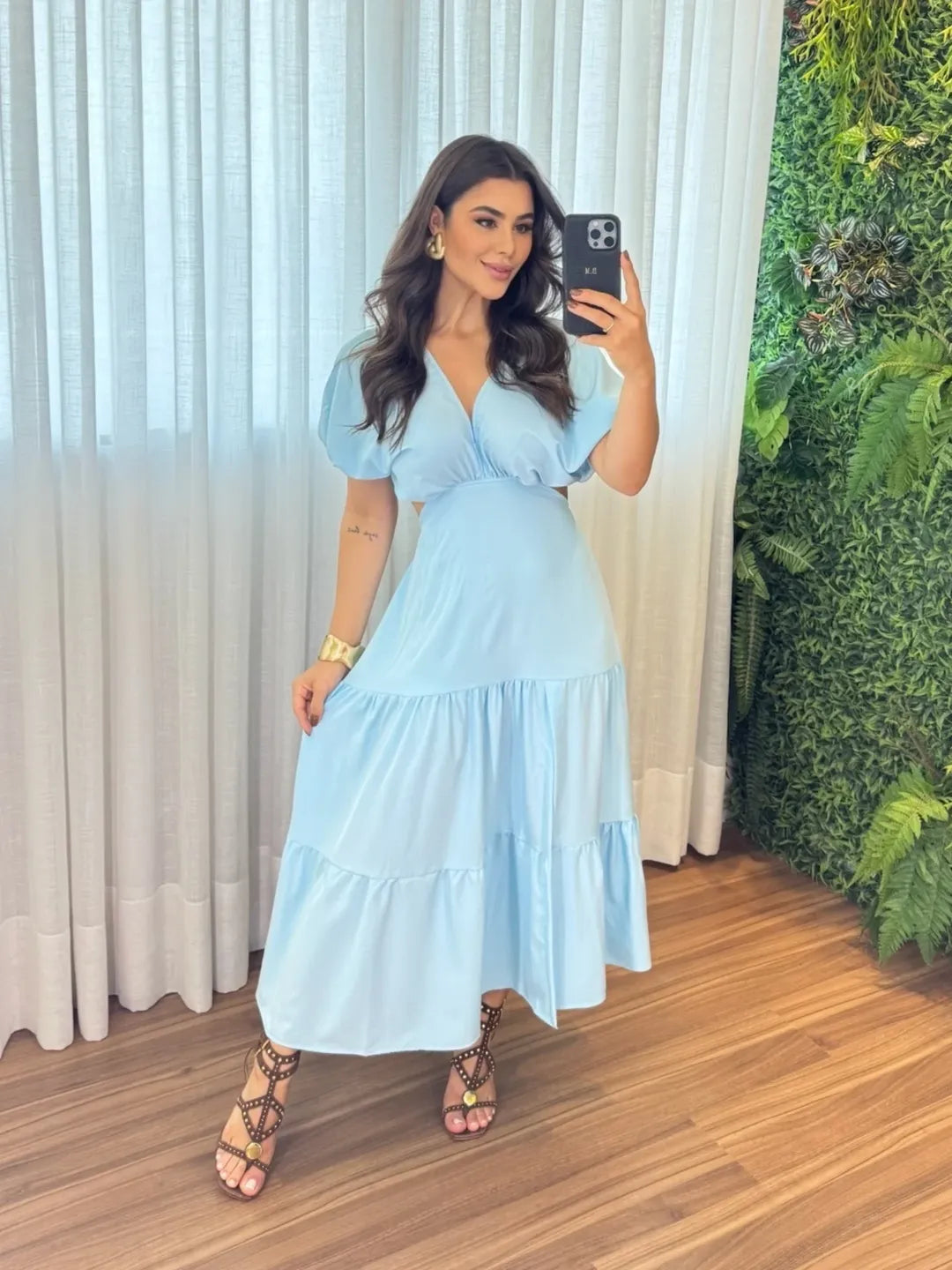 Vestido Íris Feminino - Azul Claro