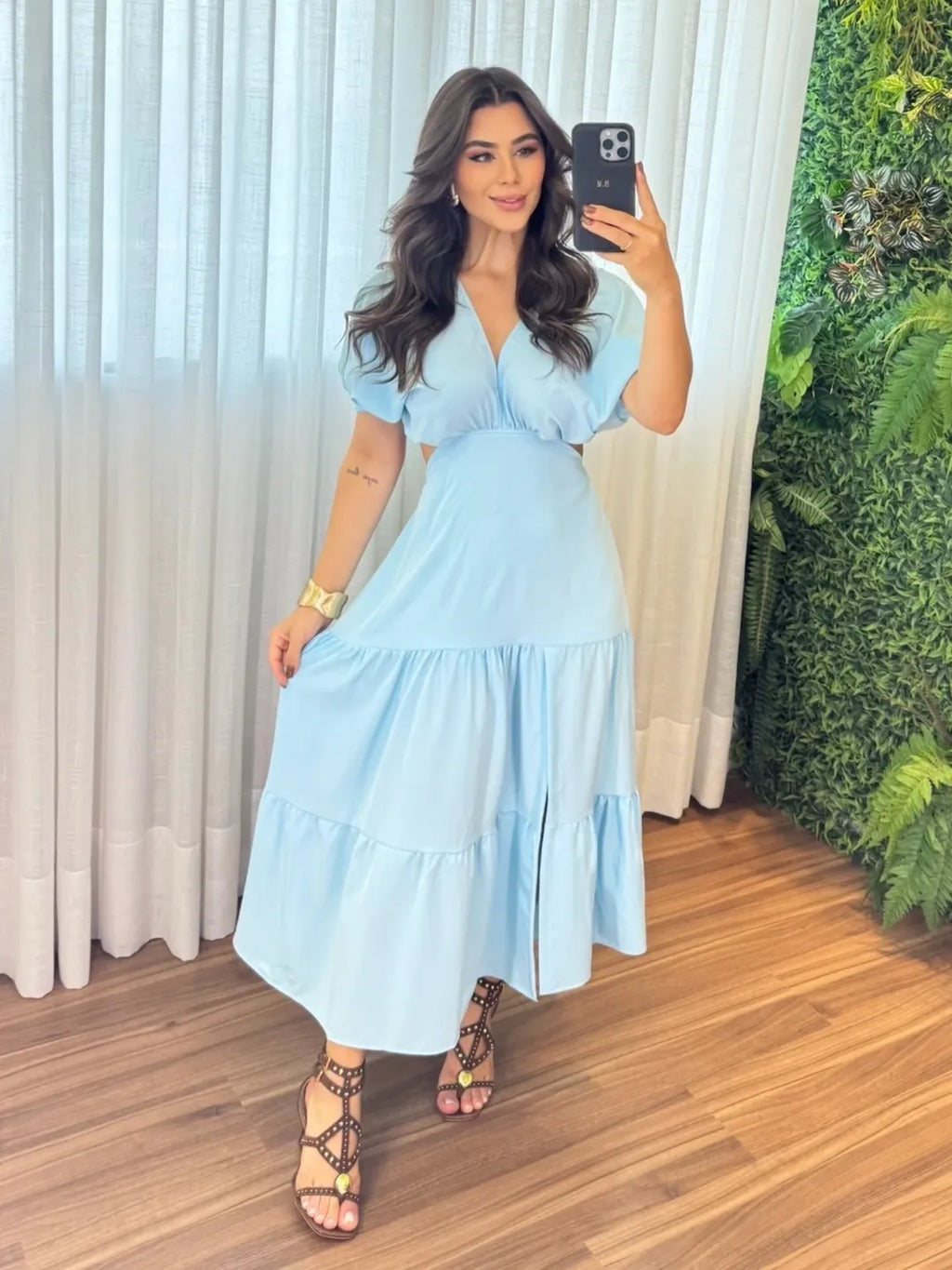 Vestido Íris Feminino - Azul Claro