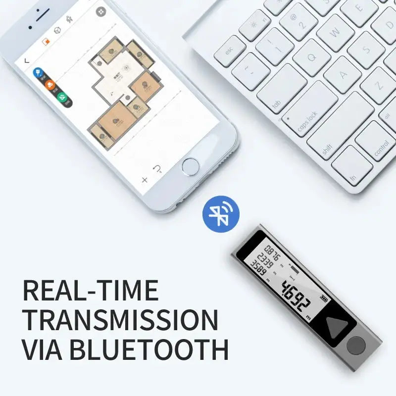 Trena Laser Mileseey M120 Pro – Precisão Profissional com Conectividade Bluetooth e Design Metálico Premium