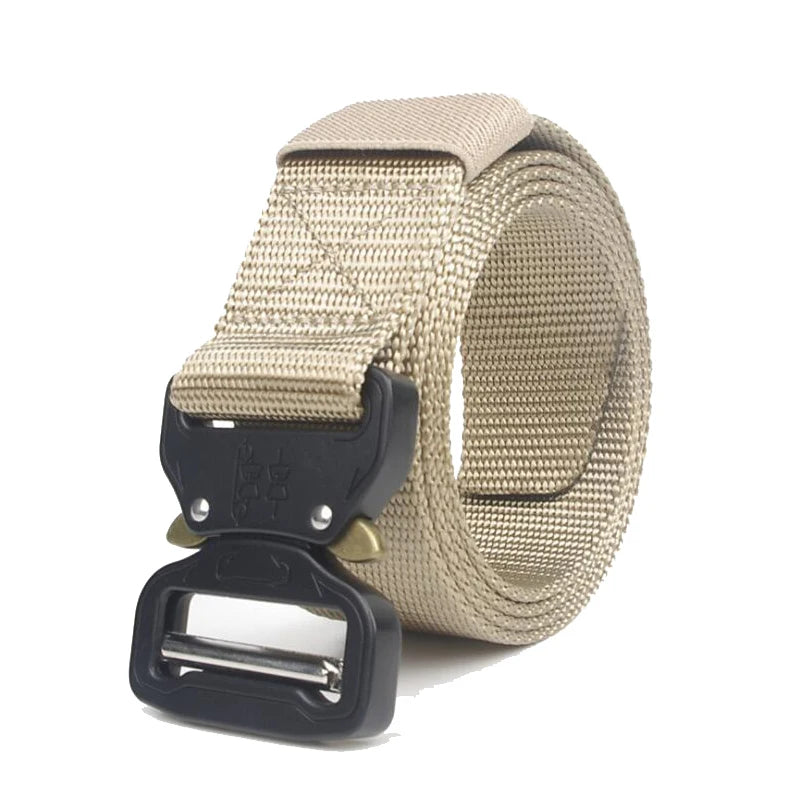 Cinto Militar Tático de Nylon com Fivela de Liberação Rápida – Resistência e Agilidade em Qualquer Missão