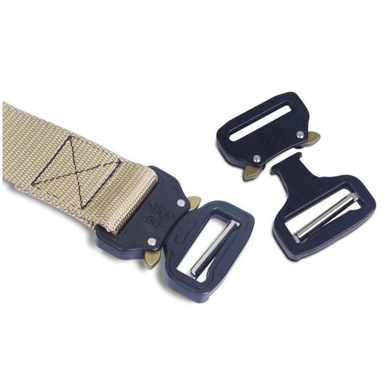 Cinto Militar Tático de Nylon com Fivela de Liberação Rápida – Resistência e Agilidade em Qualquer Missão