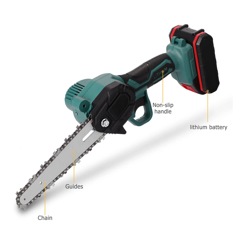 Serra Elétrica de Poda 21V – Potência Compacta para Jardinagem e Marcenaria