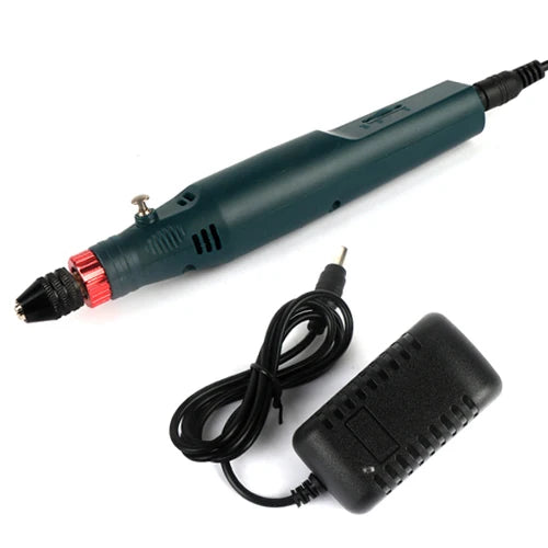 Kit de Gravação e Mini Furadeira Portátil Dremel TUNGFULL 18V | Ferramenta Elétrica de Alta Precisão