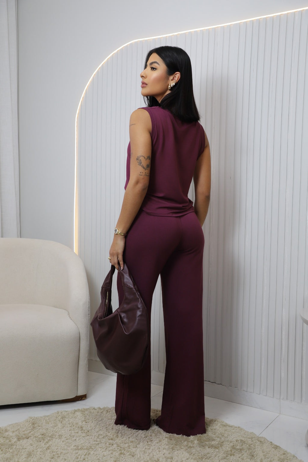 Conjunto Ayla Feminino - Marsala