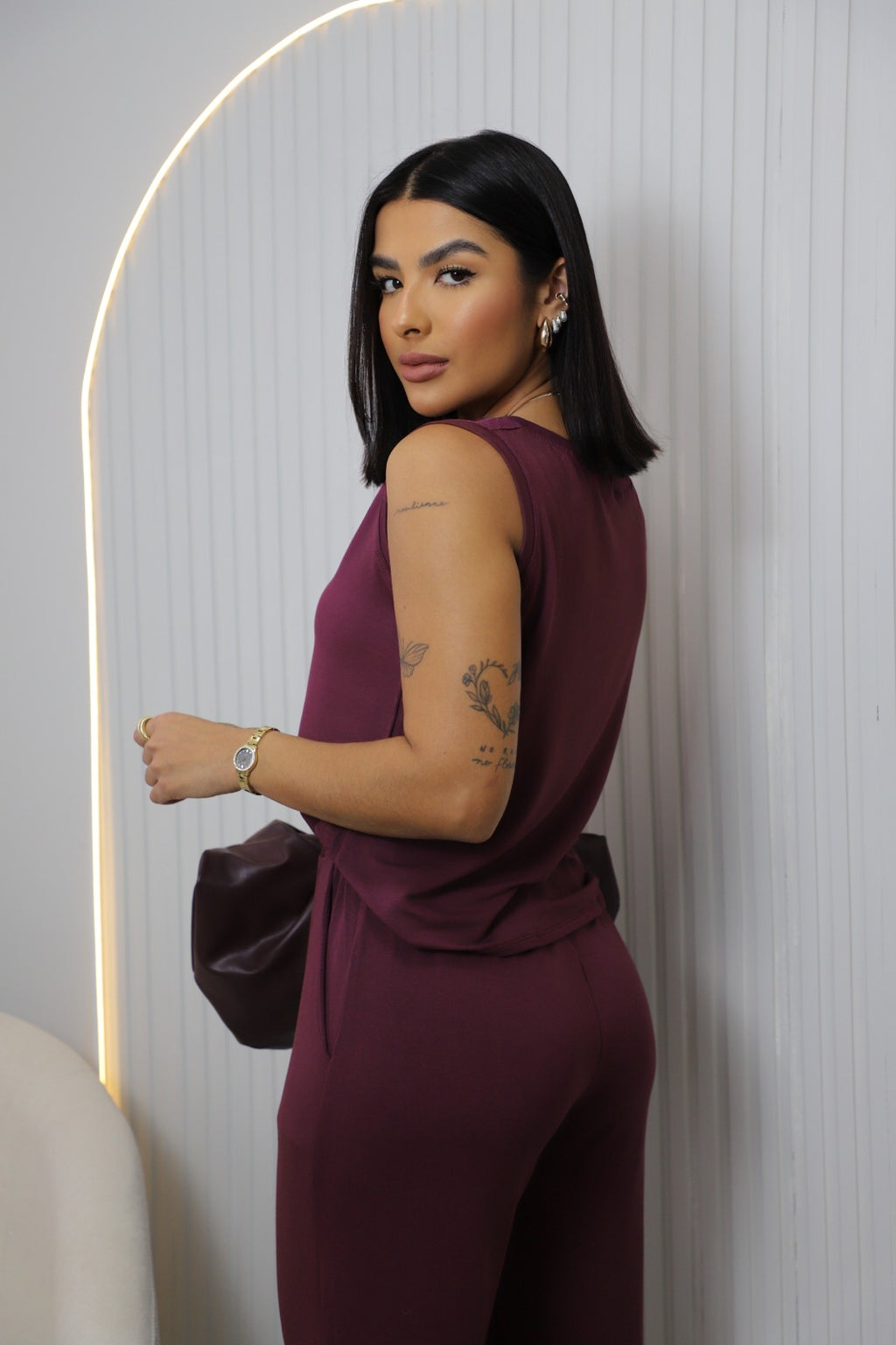 Conjunto Ayla Feminino - Marsala