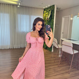 Vestido Olivia Feminino - Rosa