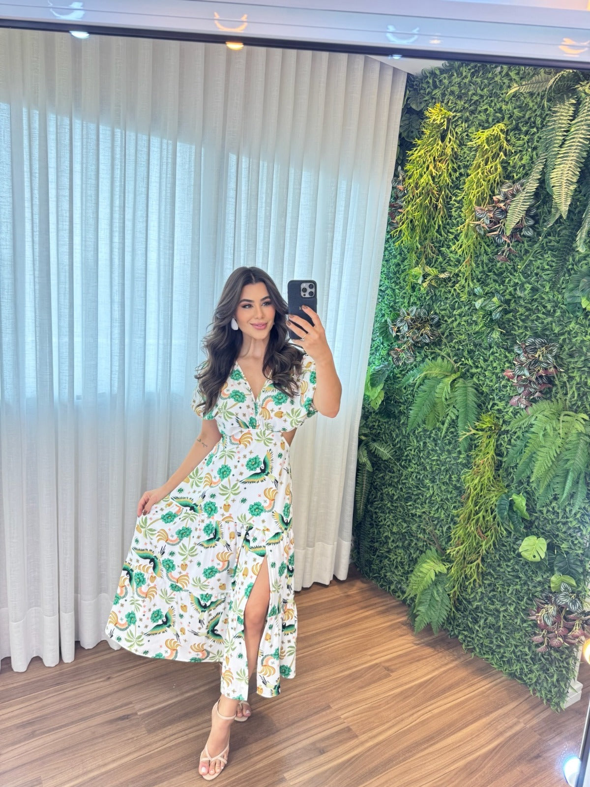 Vestido Íris Feminino - Verde