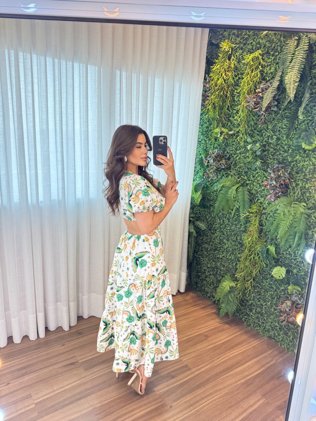 Vestido Íris Feminino - Verde