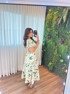 Vestido Íris Feminino - Verde