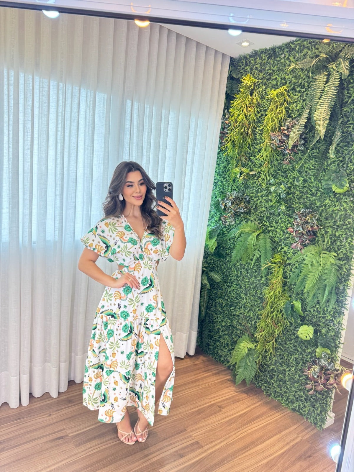 Vestido Íris Feminino - Verde