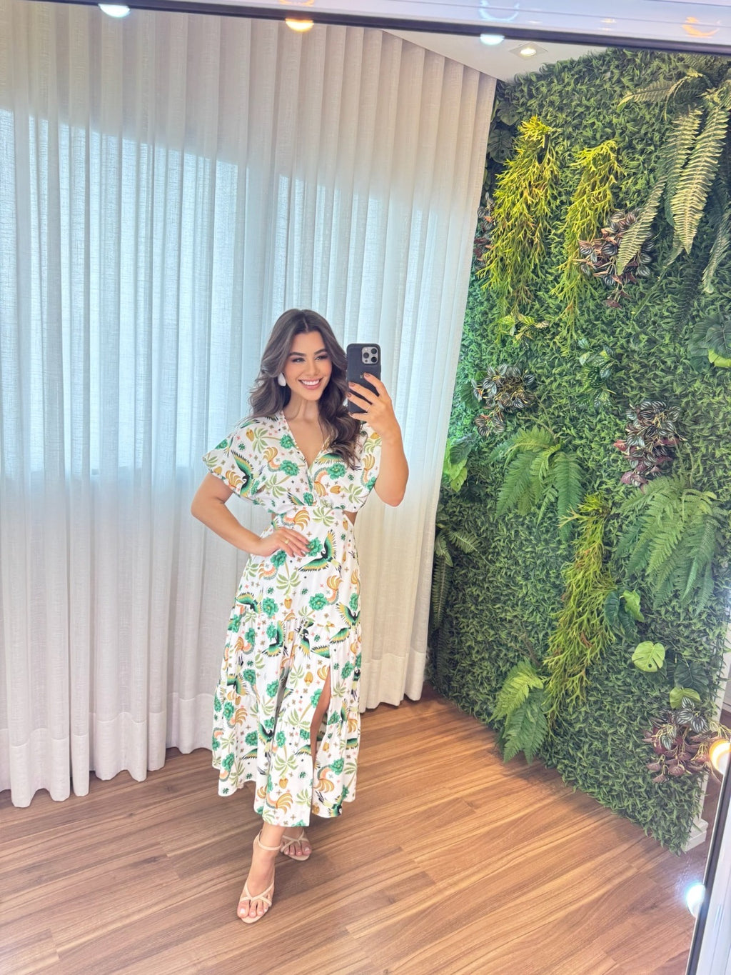 Vestido Íris Feminino - Verde