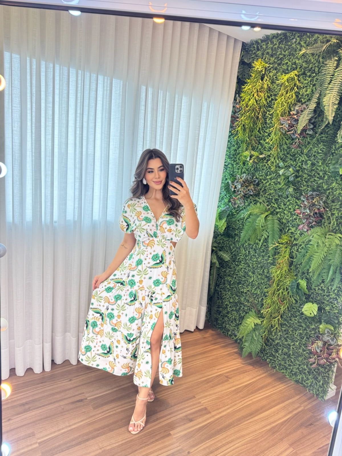 Vestido Íris Feminino - Verde